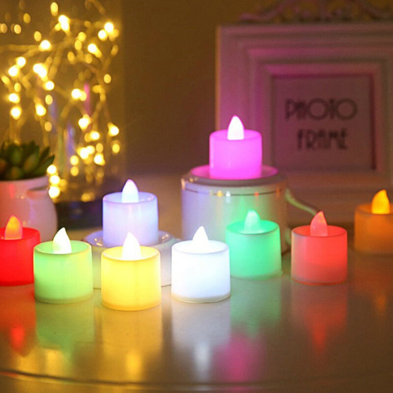 LED Candle Multicolor Color Lamp