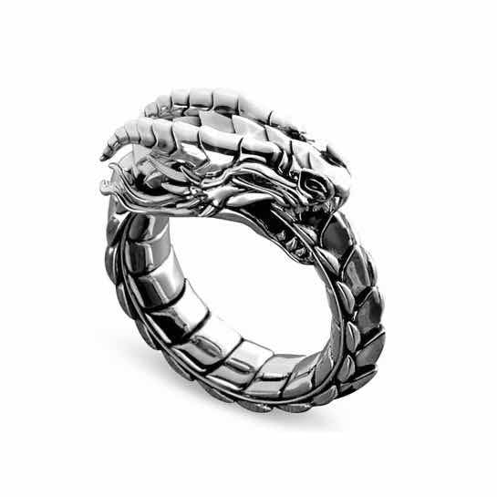 Dragon Retro Domineering Ring Gifts Men and Women