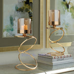 Nordic Creative Retro Gold Candlestick