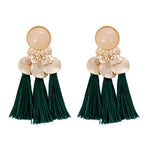 Feather Style Ethnic Boho Big Dangle Earring