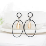 Circle Drop Earrings