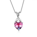 Rainbow Gradient Zircon Necklaces