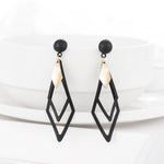 Circle Drop Earrings