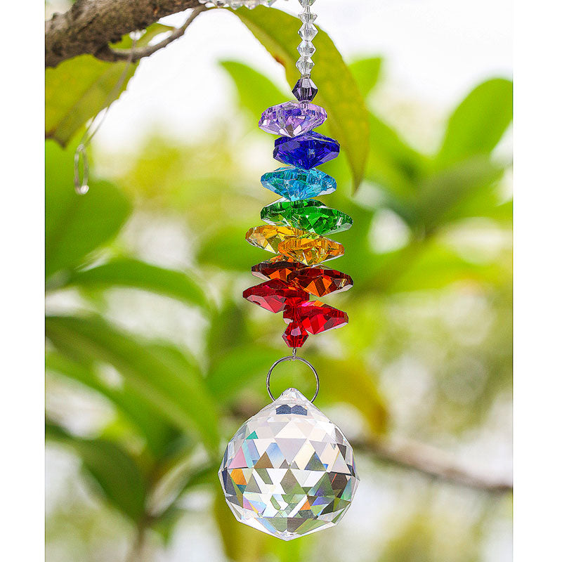 Chakra Crystal Sun catcher