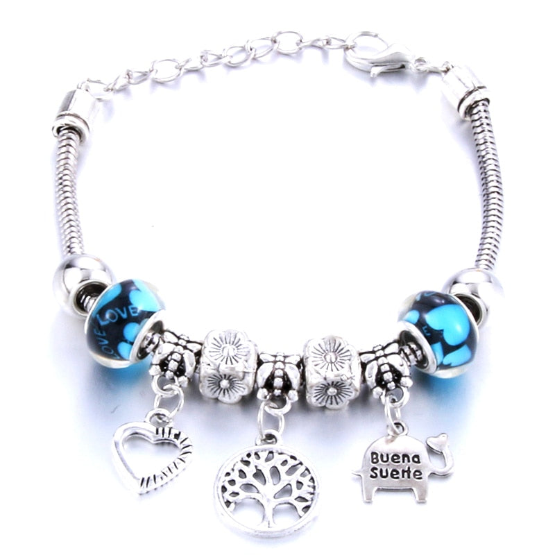 Tree of Life Elephant shape Bracelet