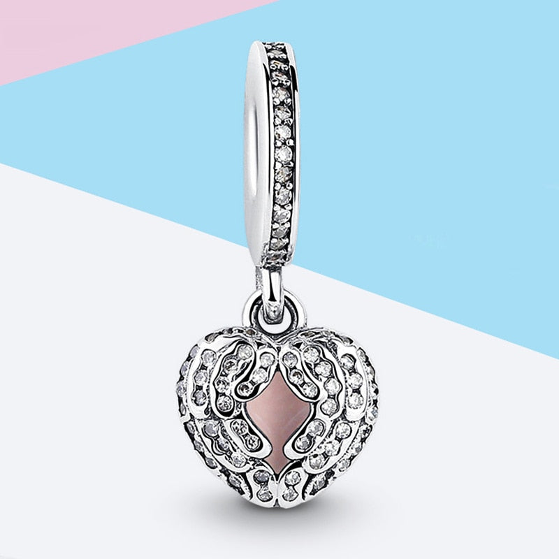 925 Sterling Silver Wing of Angel Necklace