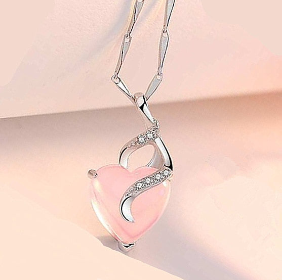 Heart Shape Opal Necklaces