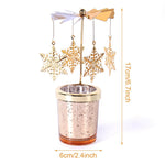 Metal Rotating Candle Holder