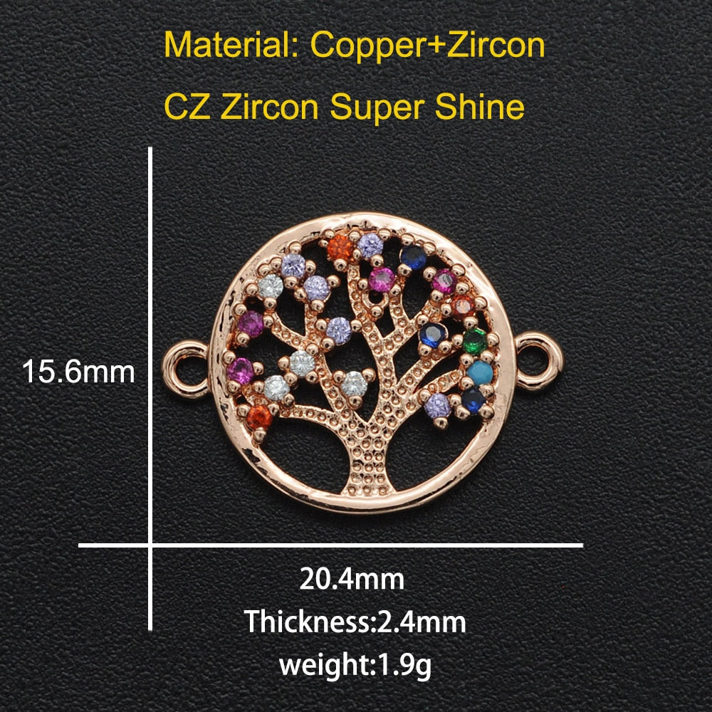 CZ Charms Cactus Necklace Pendant Accessories
