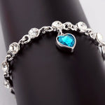 925 Sterling Silver Heart Bracelets