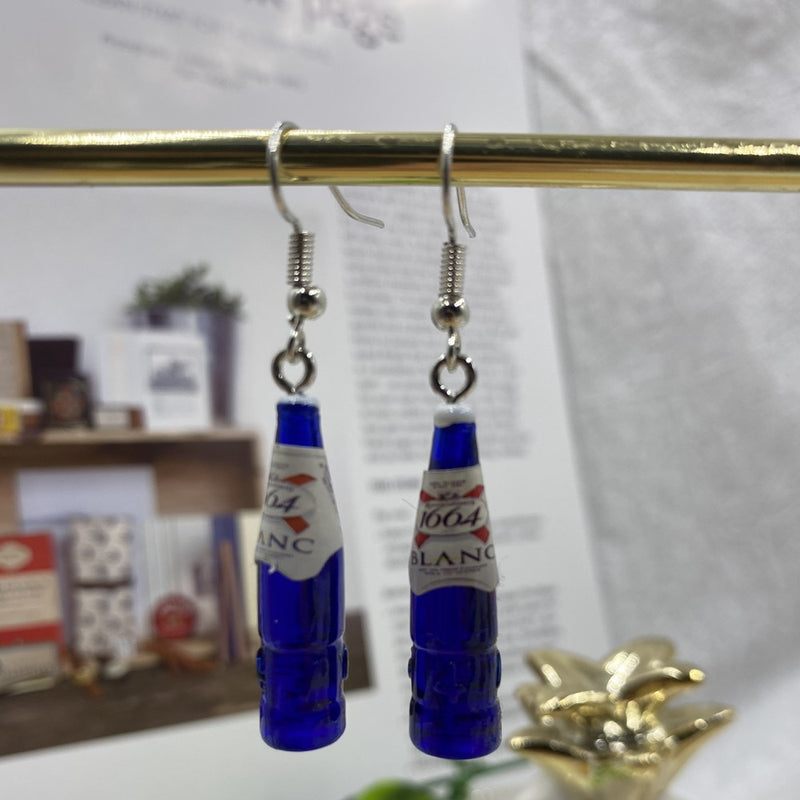 Mineral Water Bottles Earrings