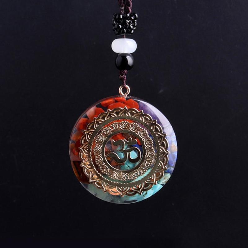 Seven Veins Energy Pendant Necklace