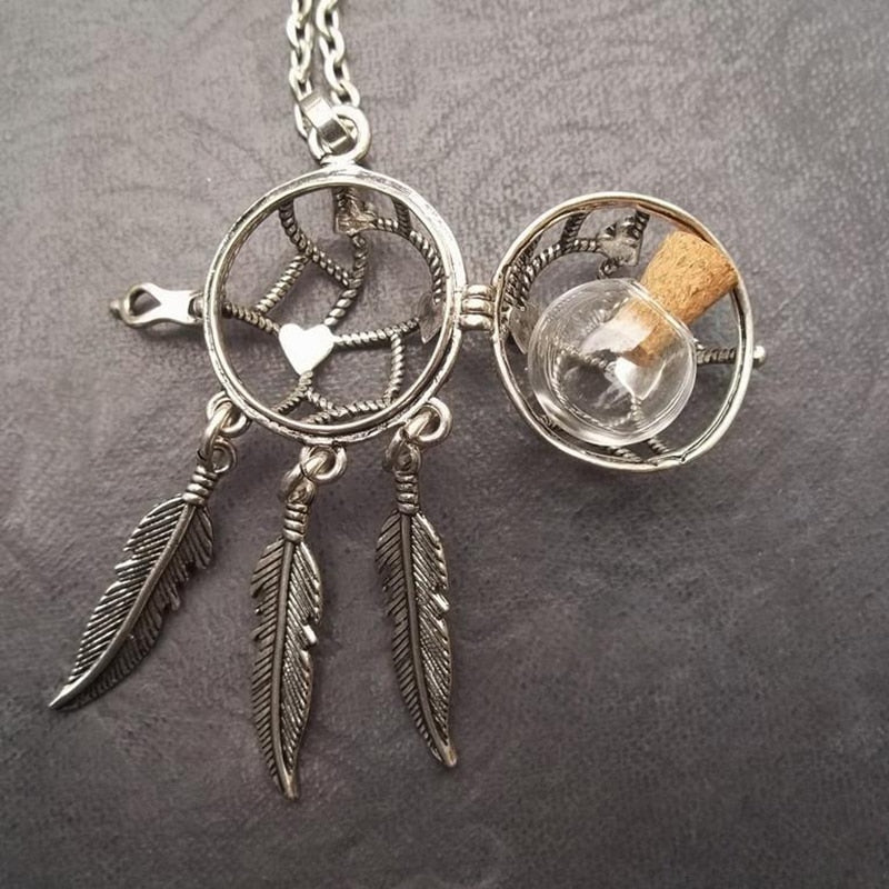 Dreamcatcher locket  Necklace