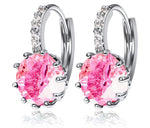 Fashion Crystal Water Drop Dangle Earrings