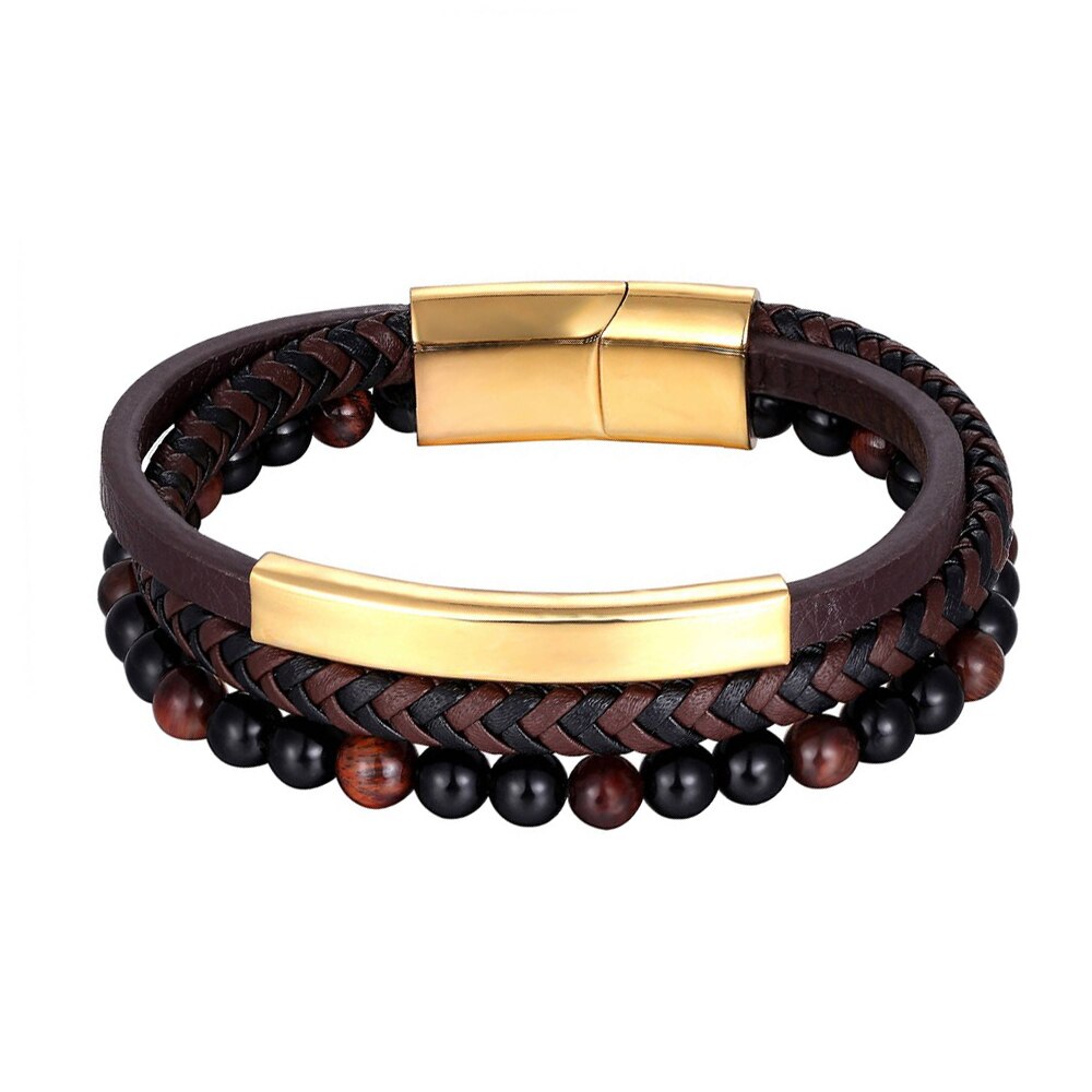 Bohemian Charm Bangle Leather
