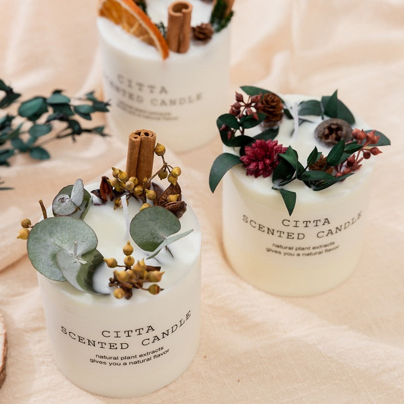 Romantic Pillar Candle