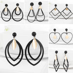 Circle Drop Earrings
