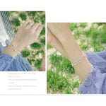 925 Stamp Sterling silver jewelry fashion woman bracelet