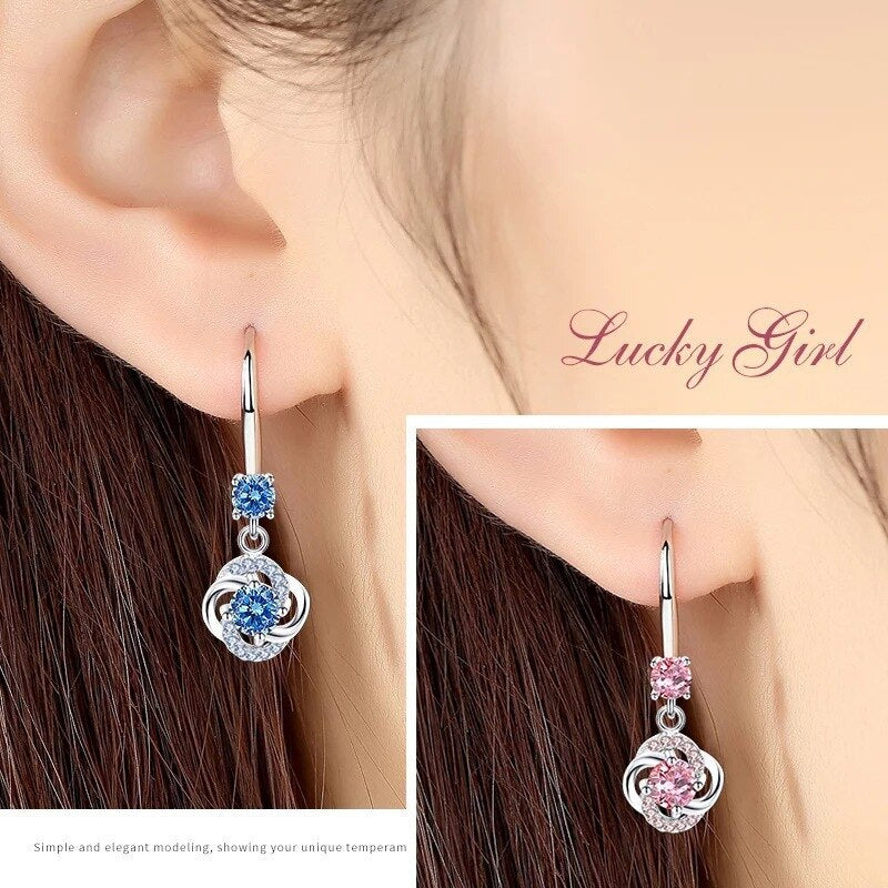 Silver 925 Jewelry Earrings