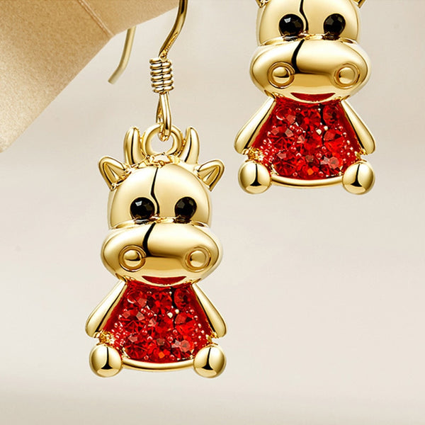 Animal Bull Earrings for women