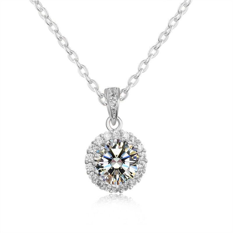 Dainty Female Red Green Pendant Necklace
