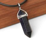 Raw Crystal Pendant Natural Stone Women Necklaces