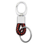 hand-woven leather Car Key Ring
