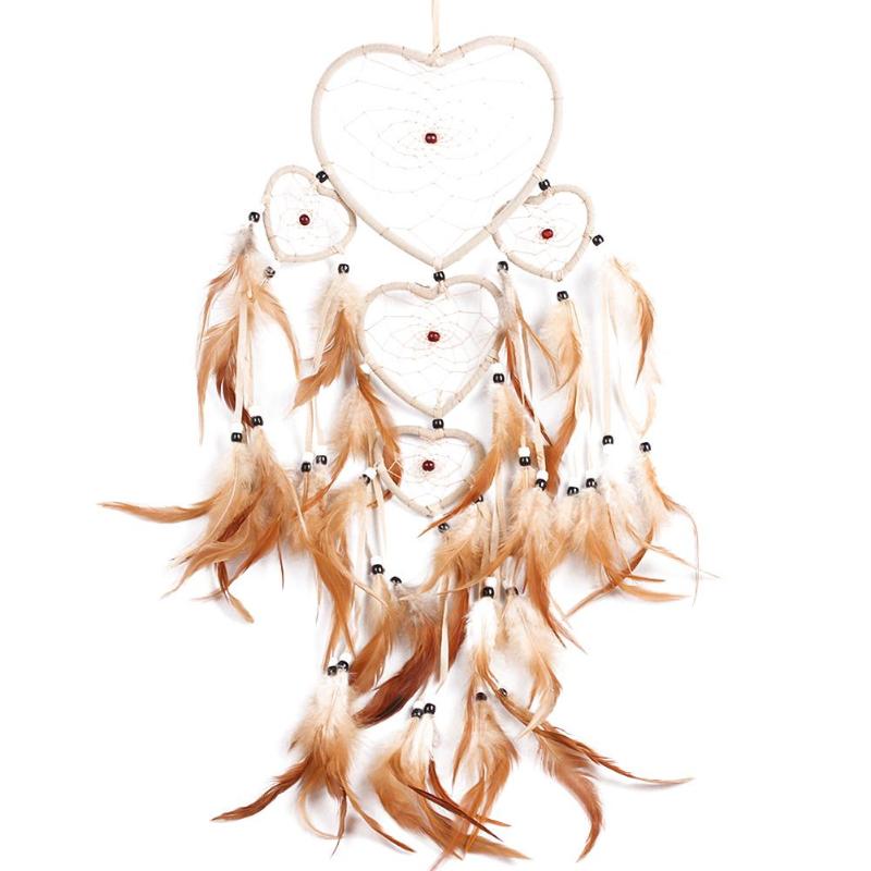 Handmade Dream Catchers Hanging White Lace Flower Home Decoration