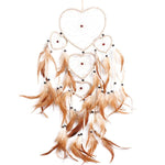 Handmade Dream Catchers Hanging White Lace Flower Home Decoration