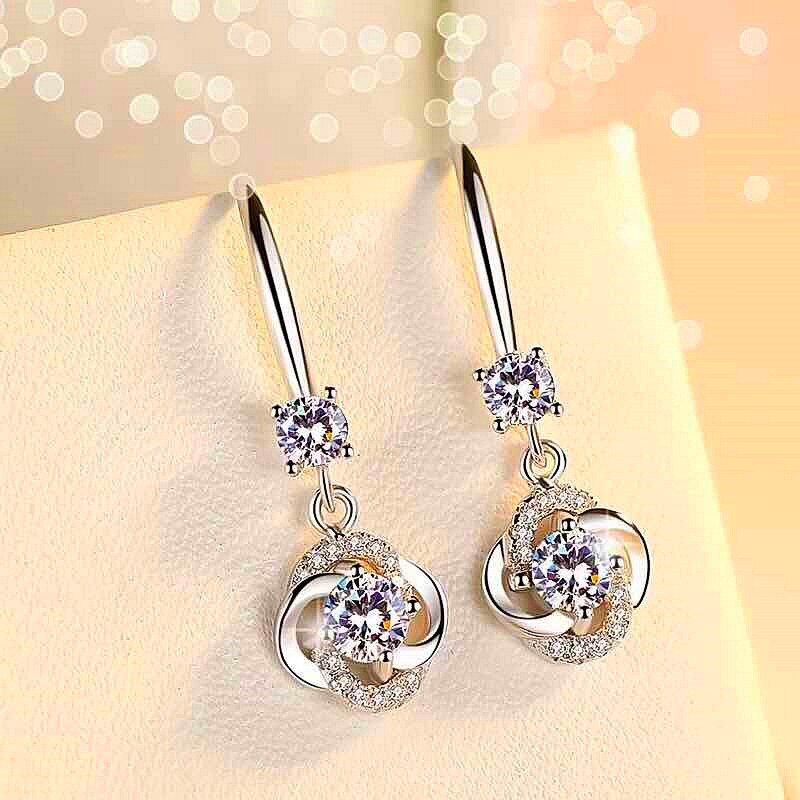 Silver 925 Jewelry Earrings