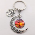 Tree of life statement keychain