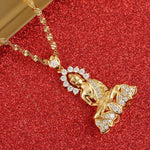 Amitabha Buddha Buddhist Pendant Necklace