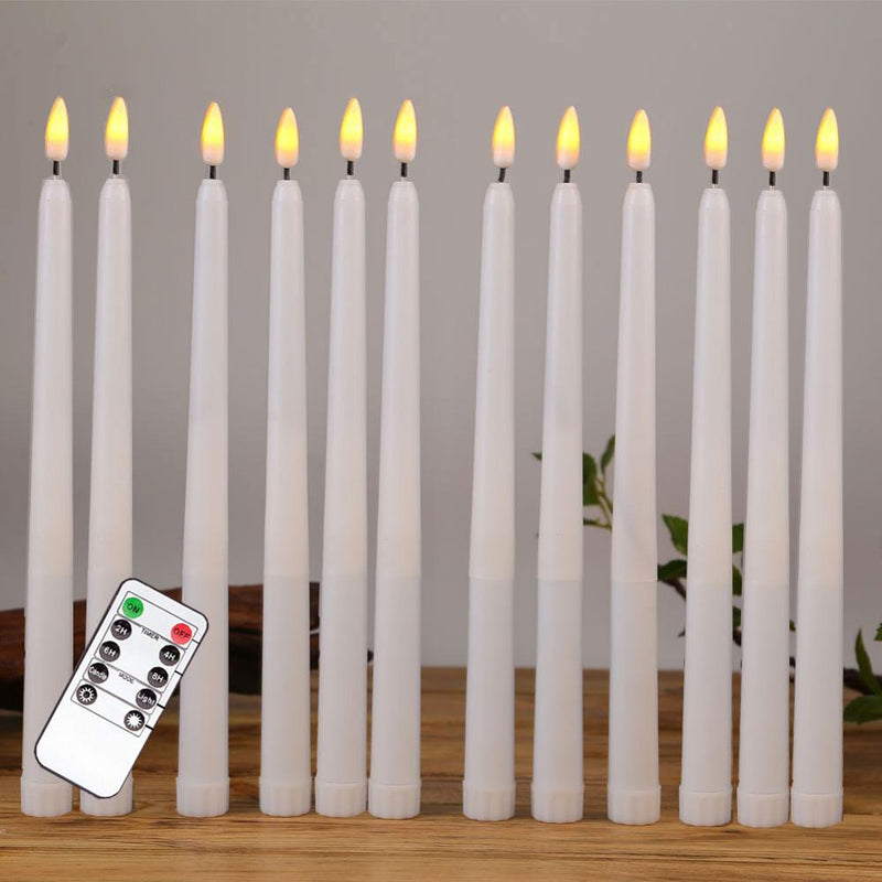  Flickering Remote LED Candles