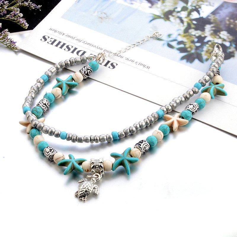 Starfish Anklet