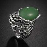 Double Head Snake Adjustable Rings