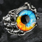 Double Head Snake Adjustable Rings