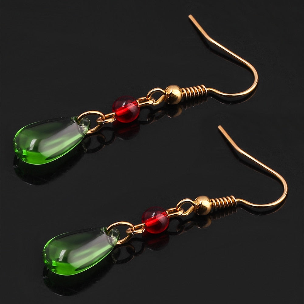 Crystal Stone Drop pendant Earrings