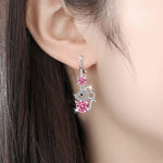 Crystal Dangle Earring