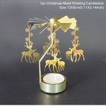 Metal Rotating Candle Holder