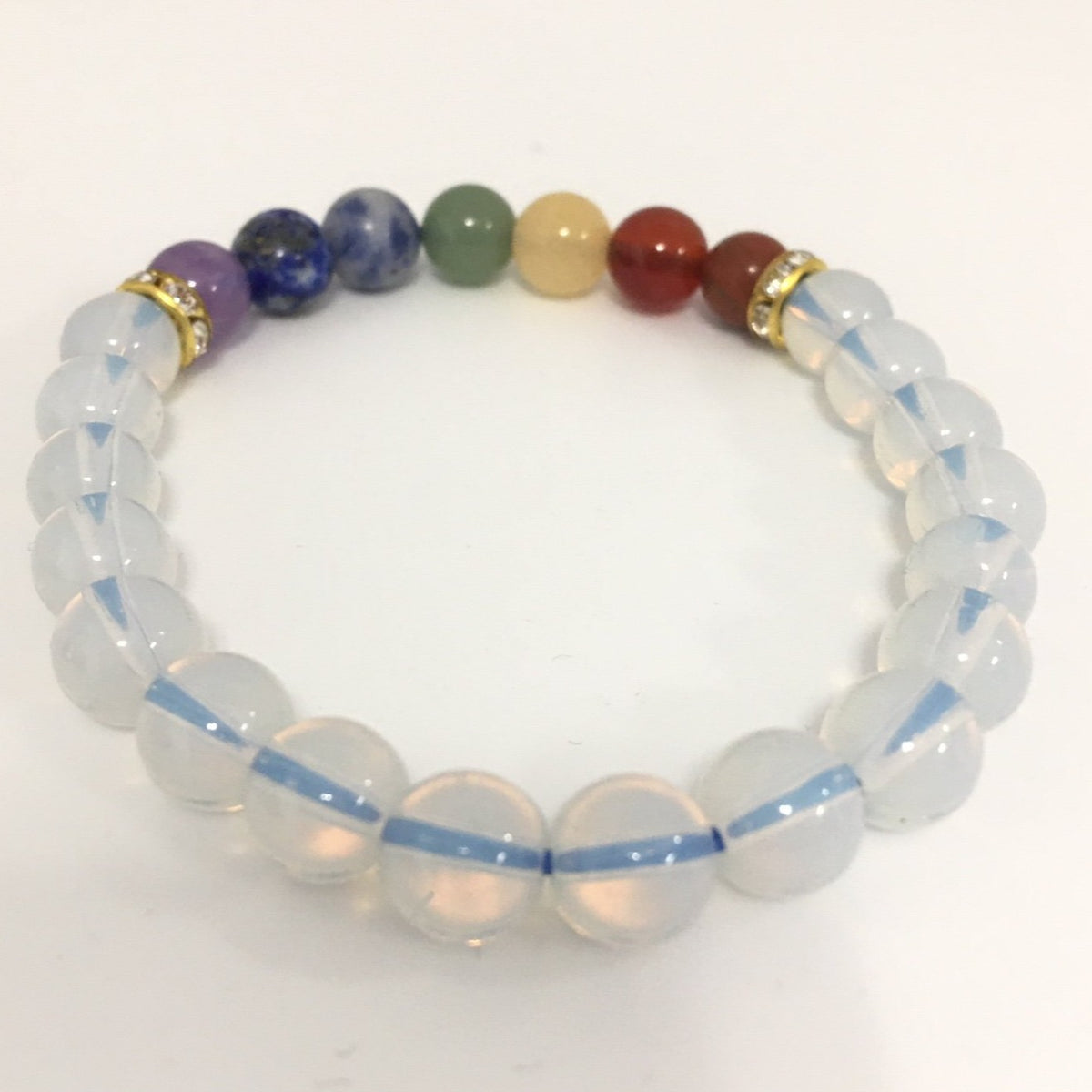 BRACELET 7 CHAKRA - OPALITE