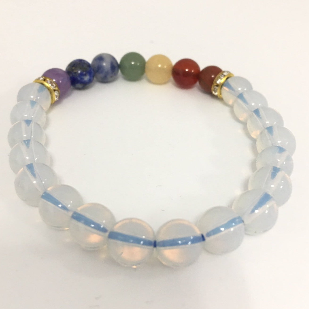 BRACELET 7 CHAKRA - OPALITE