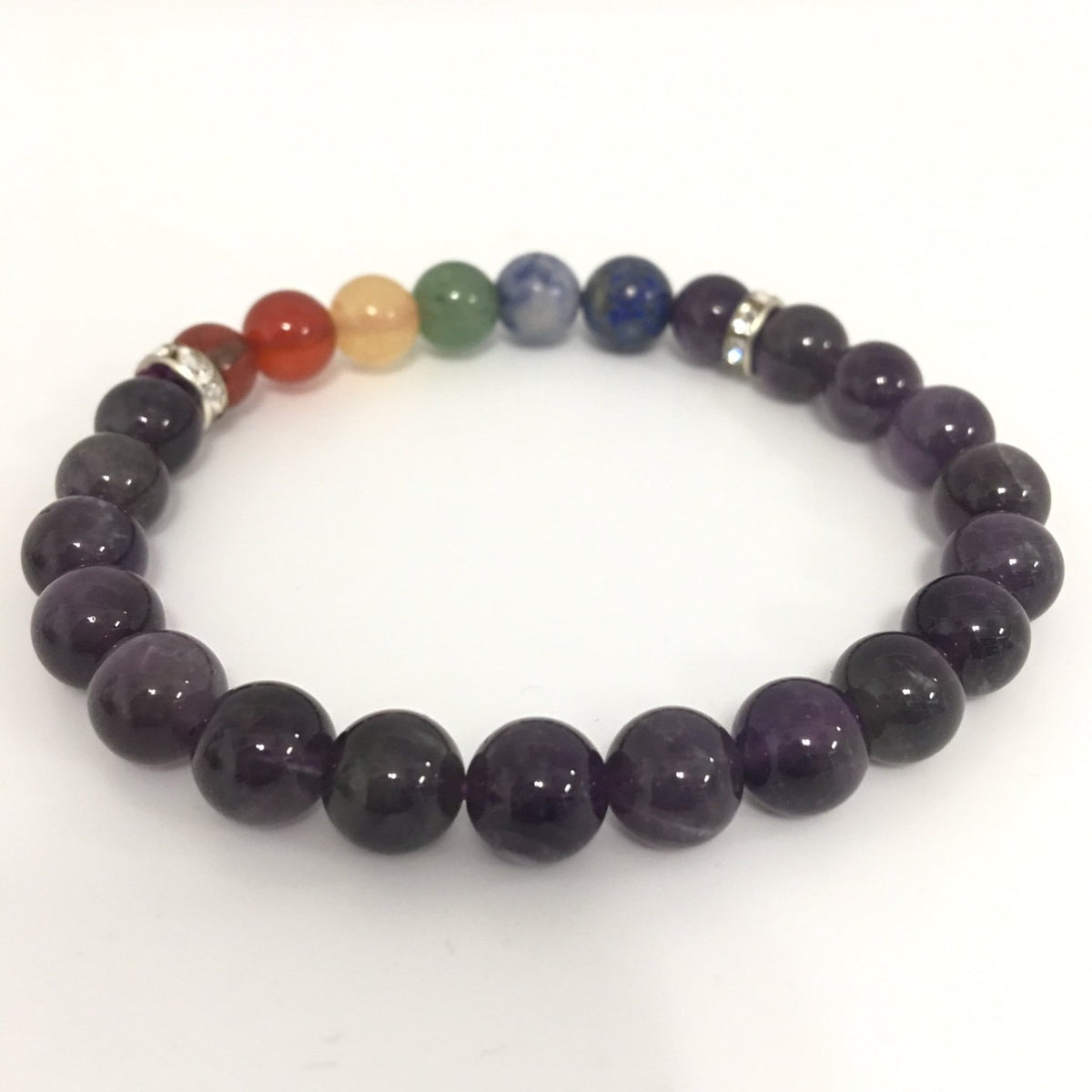 Bracelet 7 Chakra - Amethyst