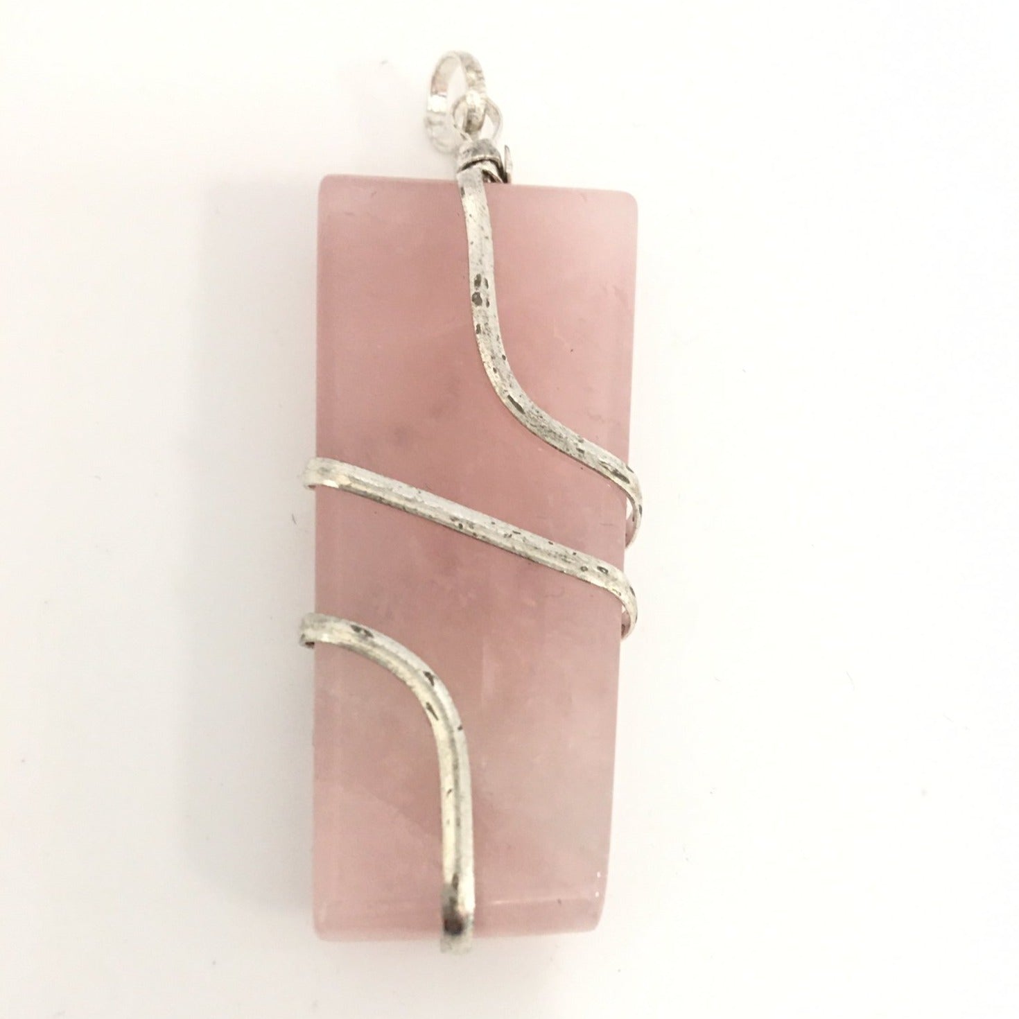 Crystal Pendant - Rose Quartz