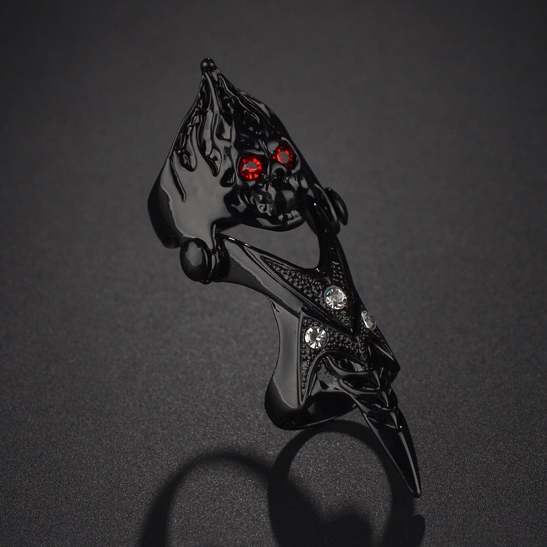 Double Head Snake Adjustable Rings