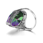 Vintage Rainbow Topaz Rings