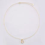 925 Sterling Silver Gold Letters 