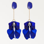 Dark Blue Series Long Dangle Drop Earrings