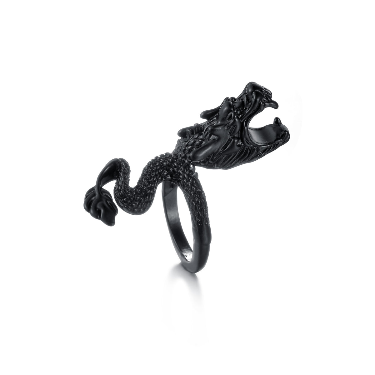 Double Head Snake Adjustable Rings