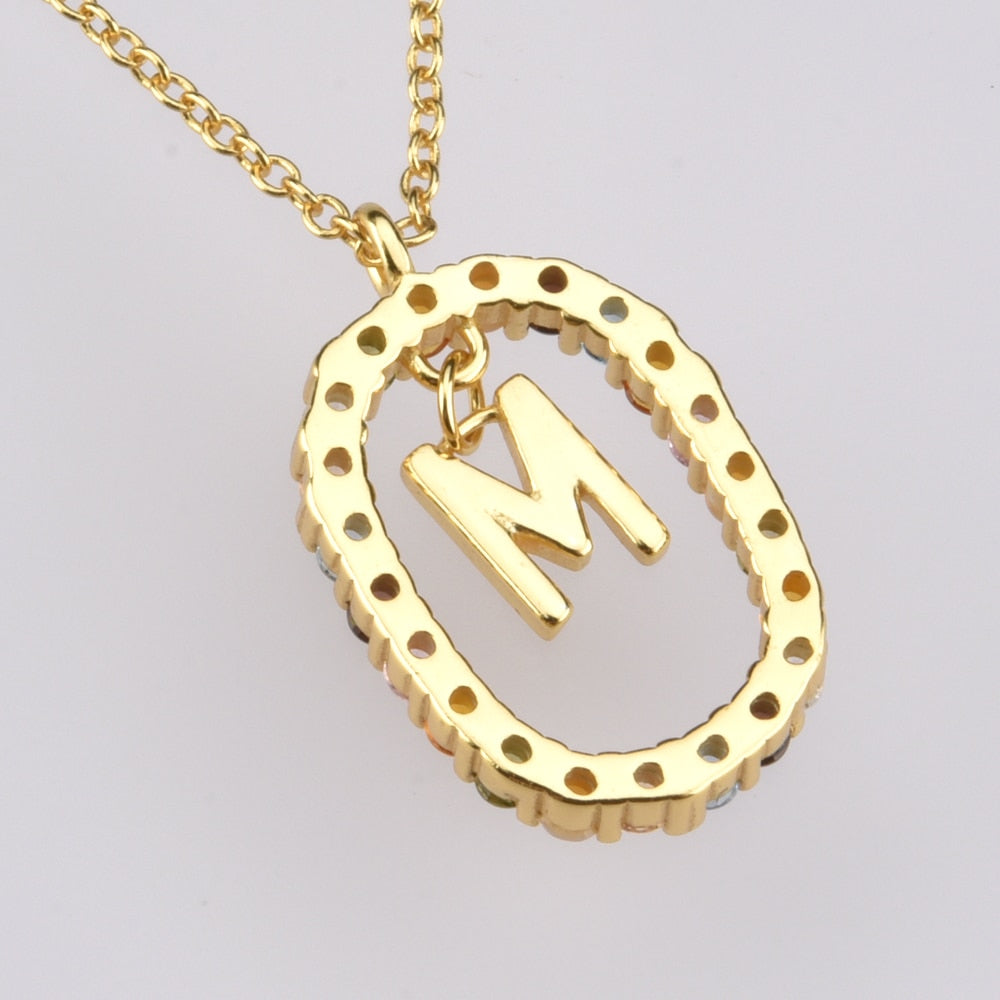 925 Sterling Silver Gold Letters 