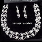Trendy Blue Water Drop Rhinestones